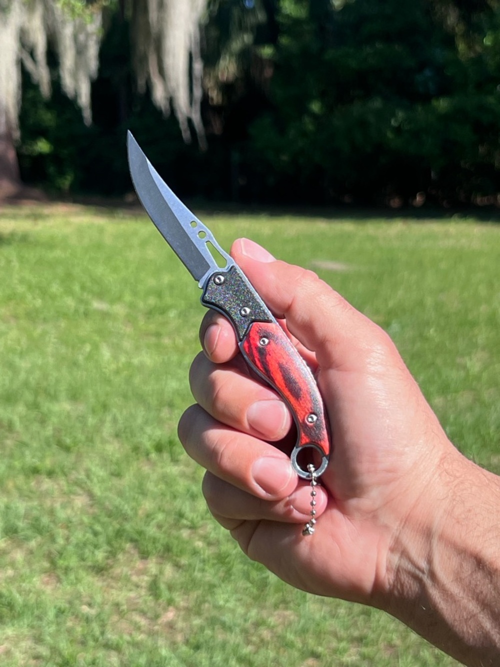 Small Compact Keychain Pocket Folding Knife